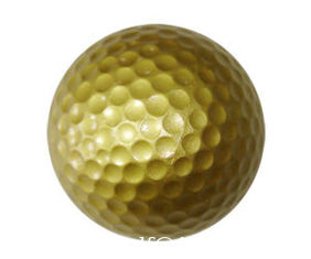 China goldener Farbgolfball/Neuheitsgolf ball/2PC silberner Praxisball Golfs fournisseur
