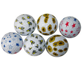 China Golf ball/2PC des Streckengolfballs zweiteiliger Golfpraxisball/-Golfball fournisseur