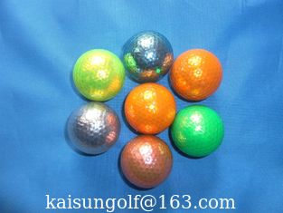 China metallische Golfbälle fournisseur