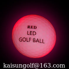 China Roter geführter &amp;flashing Ball des Golfballs fournisseur