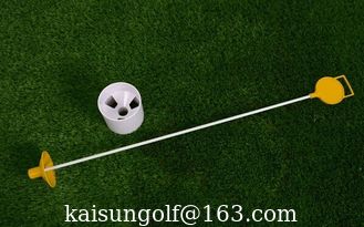 China Lochgolfgrünschalengrünflaggenfahnenmast Golfloch-Golfgrüns fournisseur