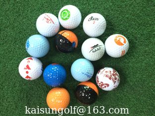 China Logogolfball (Sie können beschließen Ihr, Ball- und Satzlogo auf ihnen zu wünschen) fournisseur