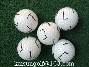 China Durchsichtiger Golfball mit Muster fournisseur