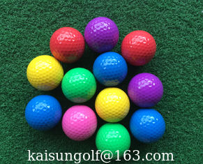 China Minigolfball ODER niedriger Schlaggolfball mit zwei Stücken, Minigolfball fournisseur