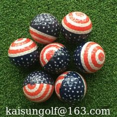 China Logo Golfball mit Flagge fournisseur