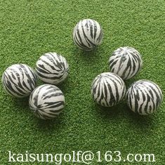 China transparenter Golfball mit Leoparden, cooleye mit Schwarzweiss, Golfball fournisseur