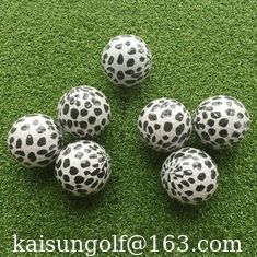 China Durchsichtiger Golfball mit Leopard, Cooleye mit Schwarz und Weiß fournisseur