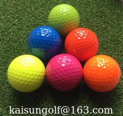 China Farbe Range Golfbälle mit zwei Stücken fournisseur