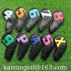 China Eisenkopfabdeckungsgolf headcover Golf headcovers bügeln headcover Golfabdeckung fournisseur