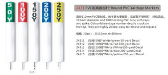 China Runde PVC-Gardenabdrücke fournisseur