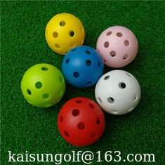 China hohler Praxisgolfball, Lochloch-Plastikgolfball, Golfball, Golfbälle, Golfpraxisball fournisseur