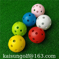 China hohler Praxisgolfball, Lochloch-Plastikgolfball, Golfball, Golfbälle, Golfpraxisball fournisseur