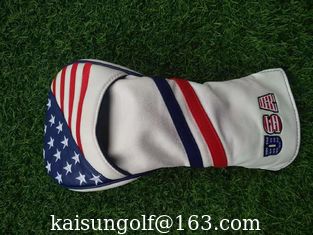 China USA spielen Hauptabdeckung, USA-headcover, Fahrer headcover, Fahrerhauptabdeckung, Golfclubabdeckung Golf fournisseur