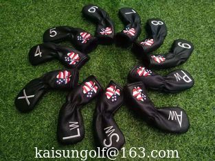 China Golf-Eisen-Kopf-Abdeckung, Golf Headcover, Golf-Kopf-Abdeckung, Golf Headcovers, Eisen-Kopf-Abdeckung fournisseur