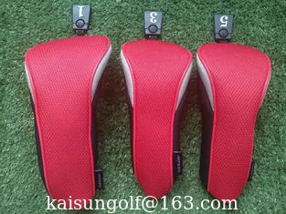 China Golfkopfabdeckung, Golfabdeckung, Fahrerabdeckung, Fahrrinnenabdeckung, ut Abdeckung, hybride Abdeckung, headcover fournisseur