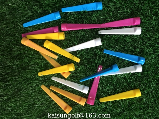 Plastikkeil-Golf-T-Stücke, Golft-stück, Golft-stücke, Plastikgolft-stück, Golfplastikt-stück fournisseur