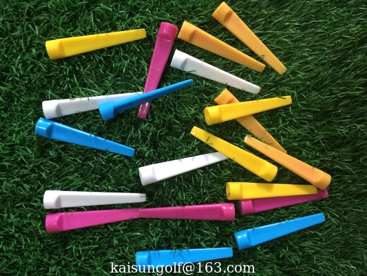 Plastikkeil-Golf-T-Stücke, Golft-stück, Golft-stücke, Plastikgolft-stück, Golfplastikt-stück fournisseur