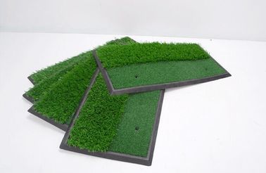 Doppelgrasige Schwingmatte für den Golf, Splittermatte, Indoor-Golf-Praxismatte, doppelverwendbar fournisseur