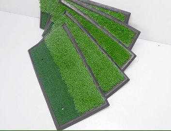 Doppelgrasige Schwingmatte für den Golf, Splittermatte, Indoor-Golf-Praxismatte, doppelverwendbar fournisseur