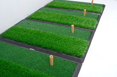 Doppelgrasige Schwingmatte für den Golf, Splittermatte, Indoor-Golf-Praxismatte, doppelverwendbar fournisseur