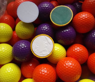 Farbe Range Golfbälle mit zwei Stücken fournisseur