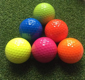 Farbe Range Golfbälle mit zwei Stücken fournisseur