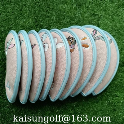Eisenkopfabdeckungsgolf headcover Golf headcovers bügeln headcover Kaninchen fournisseur