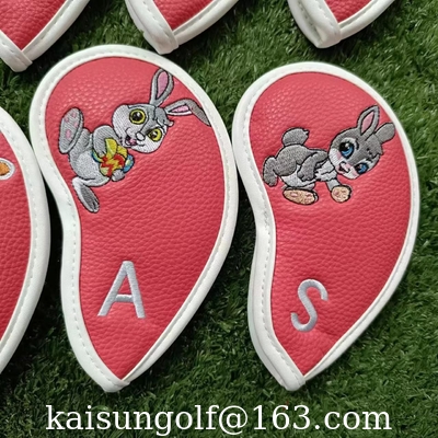 Eisenkopfabdeckungsgolf headcover Golf headcovers bügeln headcover Kaninchen fournisseur