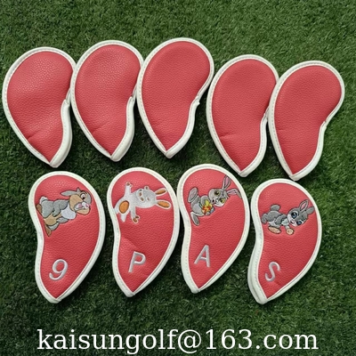 Eisenkopfabdeckungsgolf headcover Golf headcovers bügeln headcover Kaninchen fournisseur