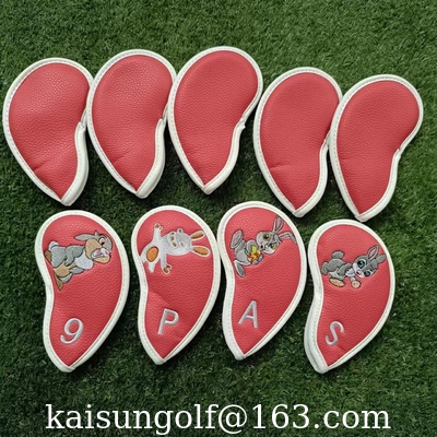 Eisenkopfabdeckungsgolf headcover Golf headcovers bügeln headcover Kaninchen fournisseur