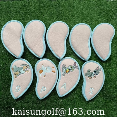 Eisenkopfabdeckungsgolf headcover Golf headcovers bügeln headcover Kaninchen fournisseur