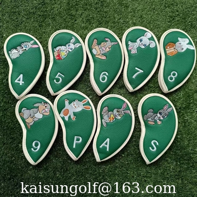 Eisenkopfabdeckungsgolf headcover Golf headcovers bügeln headcover Kaninchen fournisseur