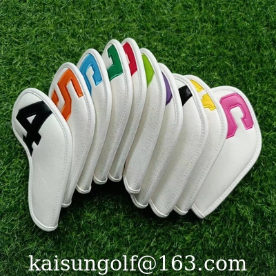 Eisenkopfabdeckungsgolf headcover Golf headcovers bügeln headcover Golfabdeckung fournisseur