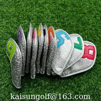 Eisenkopfabdeckungsgolf headcover Golf headcovers bügeln headcover Golfabdeckung fournisseur