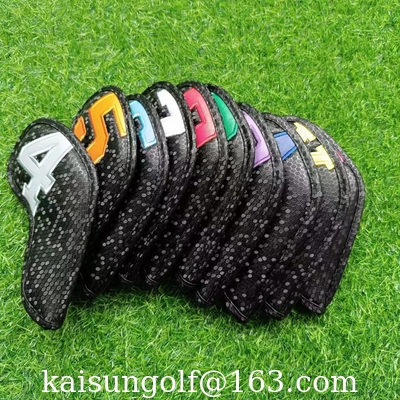 Eisenkopfabdeckungsgolf headcover Golf headcovers bügeln headcover Golfabdeckung fournisseur