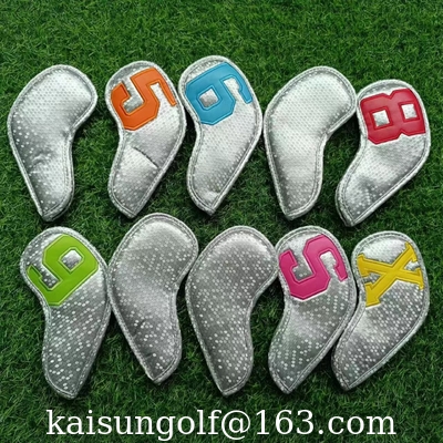 Eisenkopfabdeckungsgolf headcover Golf headcovers bügeln headcover Golfabdeckung fournisseur