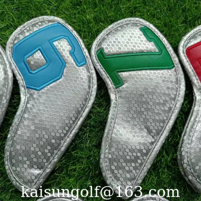 Eisenkopfabdeckungsgolf headcover Golf headcovers bügeln headcover Golfabdeckung fournisseur