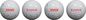 zweiteilige Strecken-Golfbälle mit zwei Schnüren, Streckengolfbälle, Streckengolfball mit zweiteiligem fournisseur