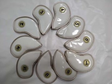 Eiserne Kopfbedeckungen, Golf-Kopfhüllen, Golf-Kopfhüllen, Eisene Kopfbedeckungen, Golfschläger-Kopfhüllen mit Eisen fournisseur