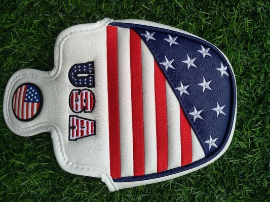 USA-headcover, Golfkopfabdeckung, USA spielen Hauptabdeckungen, Putter headcover, headcover Golf fournisseur