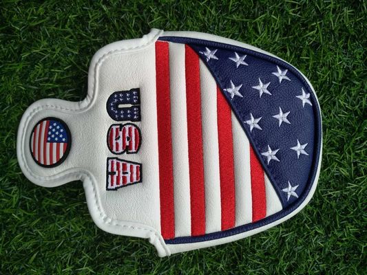 USA-headcover, Golfkopfabdeckung, USA spielen Hauptabdeckungen, Putter headcover, headcover Golf fournisseur