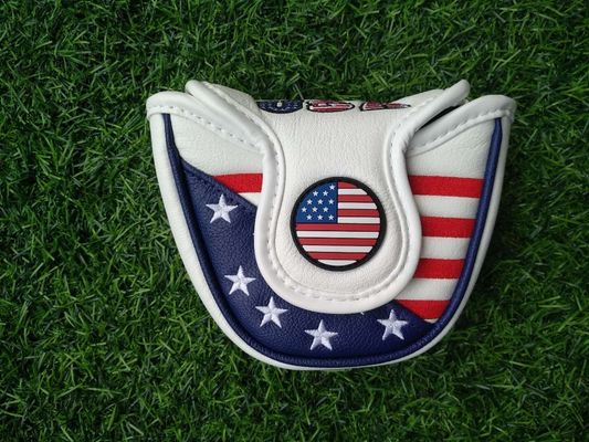 USA-headcover, Golfkopfabdeckung, USA spielen Hauptabdeckungen, Putter headcover, headcover Golf fournisseur