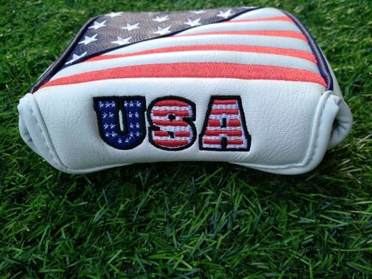 USA-headcover, Golfkopfabdeckung, USA spielen Hauptabdeckungen, Putter headcover, headcover Golf fournisseur