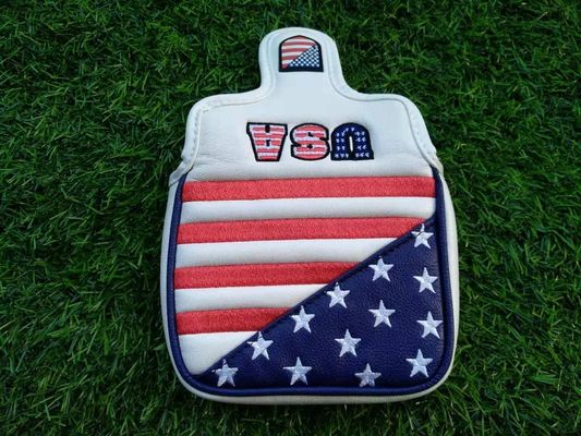 USA-headcover, Golfkopfabdeckung, USA spielen Hauptabdeckungen, Putter headcover, headcover Golf fournisseur