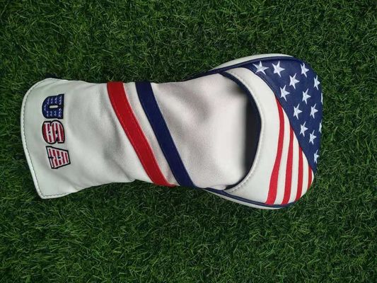 USA spielen Hauptabdeckung, USA-headcover, Fahrer headcover, Fahrerhauptabdeckung, Golfclubabdeckung Golf fournisseur