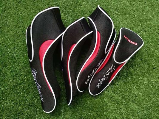 Golfkopfabdeckung, Golfabdeckung, Fahrerabdeckung, Fahrrinnenabdeckung, ut Abdeckung, hybride Abdeckung, headcover fournisseur