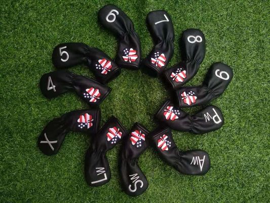 Golf-Eisen-Kopf-Abdeckung, Golf Headcover, Golf-Kopf-Abdeckung, Golf Headcovers, Eisen-Kopf-Abdeckung fournisseur